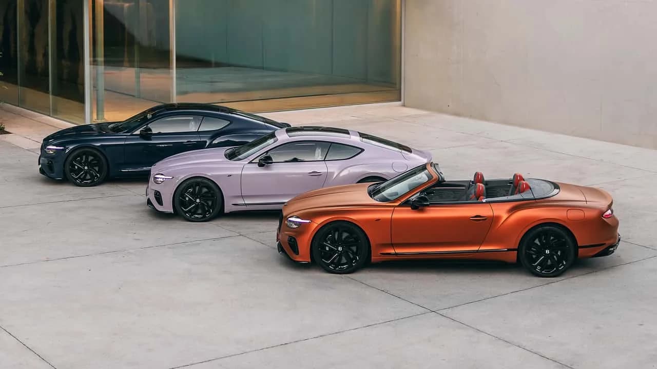 Bentley Continental Copernicus Collection -mallit Auringon, Maan ja Kuun yksilöllisillä teemoilla
