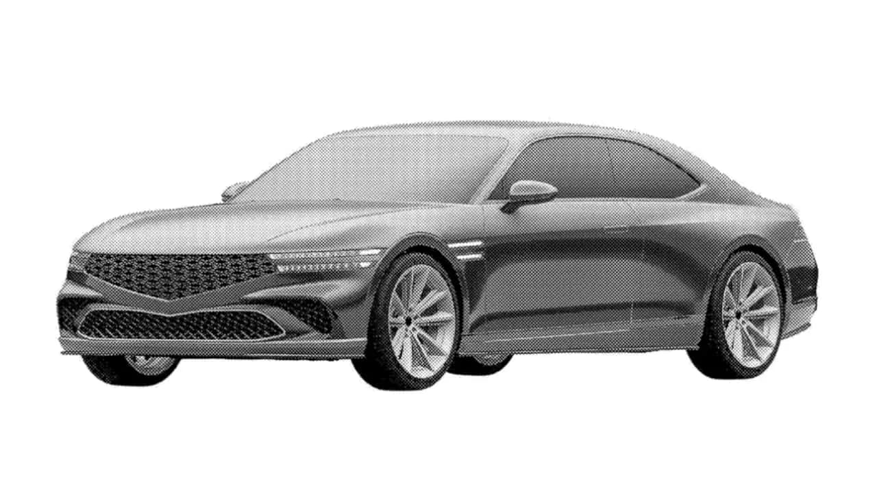 Genesis X Gran Convertible i patentbilder från United States Patent and Trademark Office