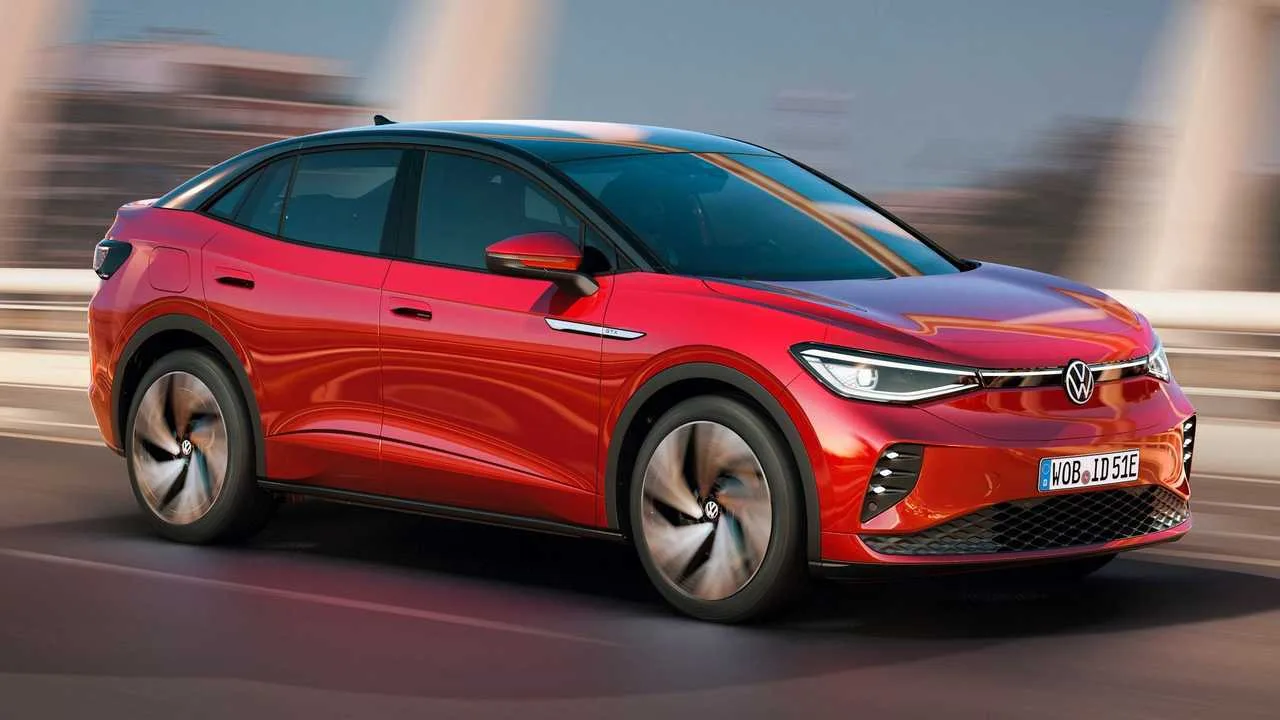 2022 Volkswagen ID.5 electric coupe SUV parked outdoors