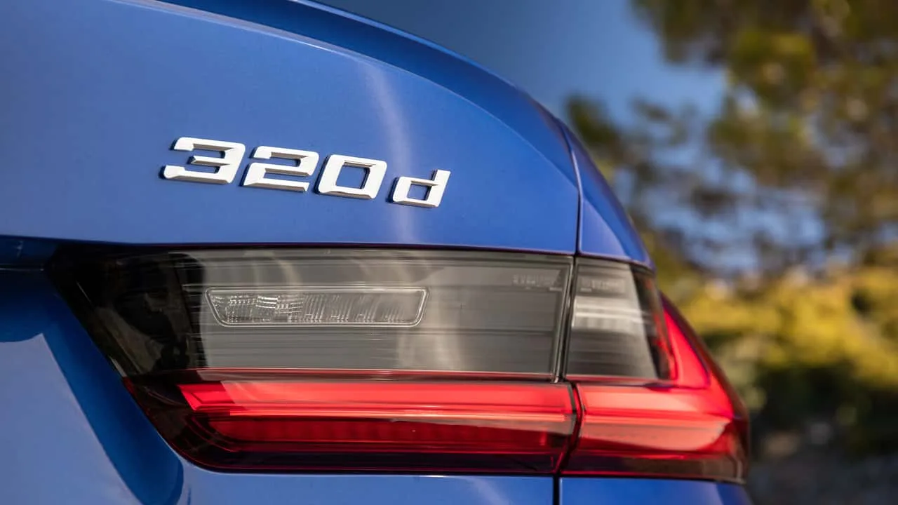 2027 BMW 3 Series sedan photographed in a studio setting