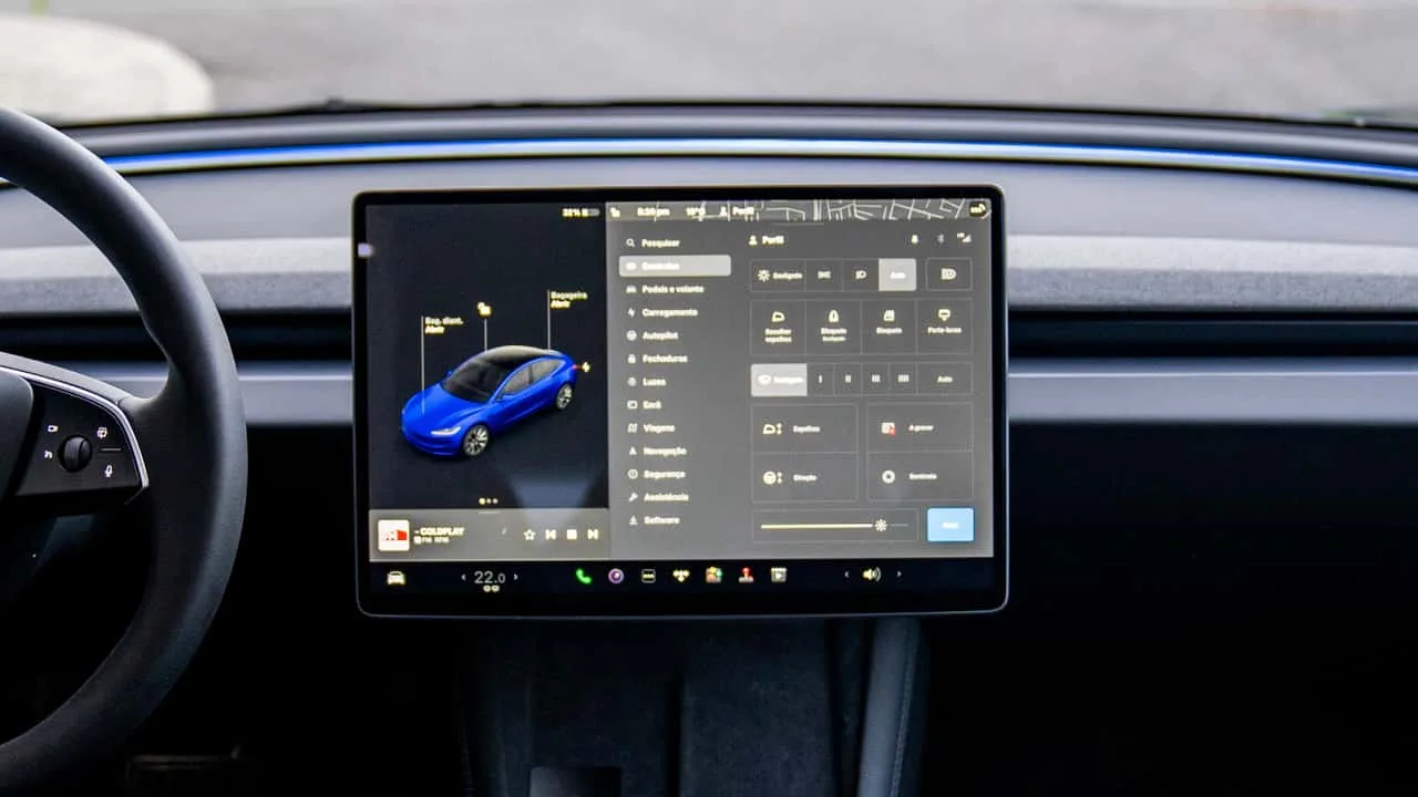 Cadillac Lyriq parked during testing in a study of connected-car data sharing