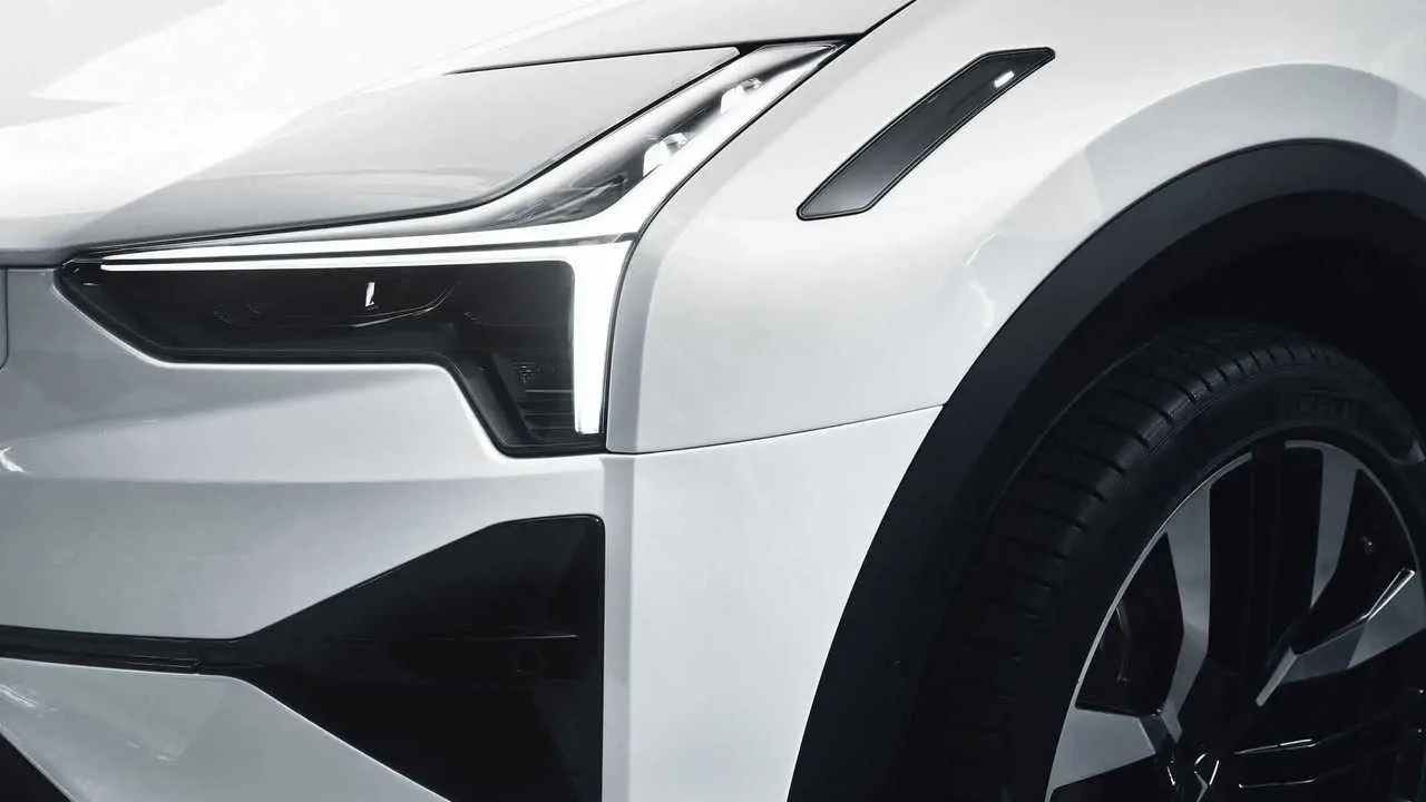 Polestar compact SUV shown in a clean studio setting